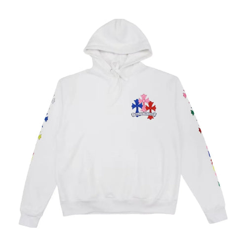 Sweat à Capuche Chrome Heart - Rainbow