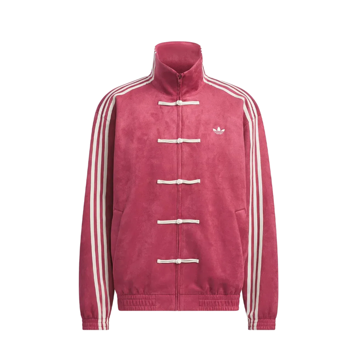 Adidas Tang Track Jacket – Burgundy Red